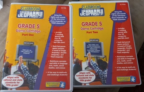 Classroom jeopardy game - jeopardy!,