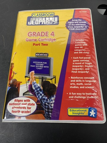 Classroom jeopardy grade - jeopardy!, 4