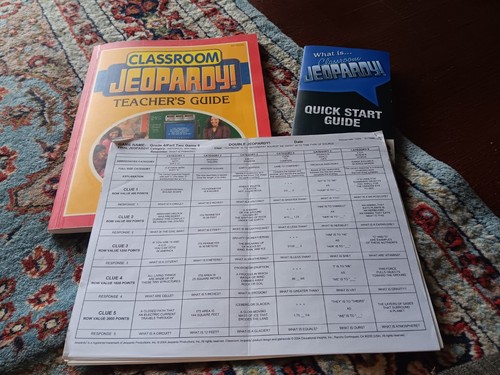 Classroom jeopardy teacher - classroom,